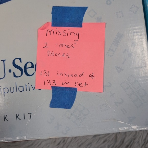 Math U See Manipulatives Integer Block Kit Homeschool Math Classroom Learning - Picture 3 of 8